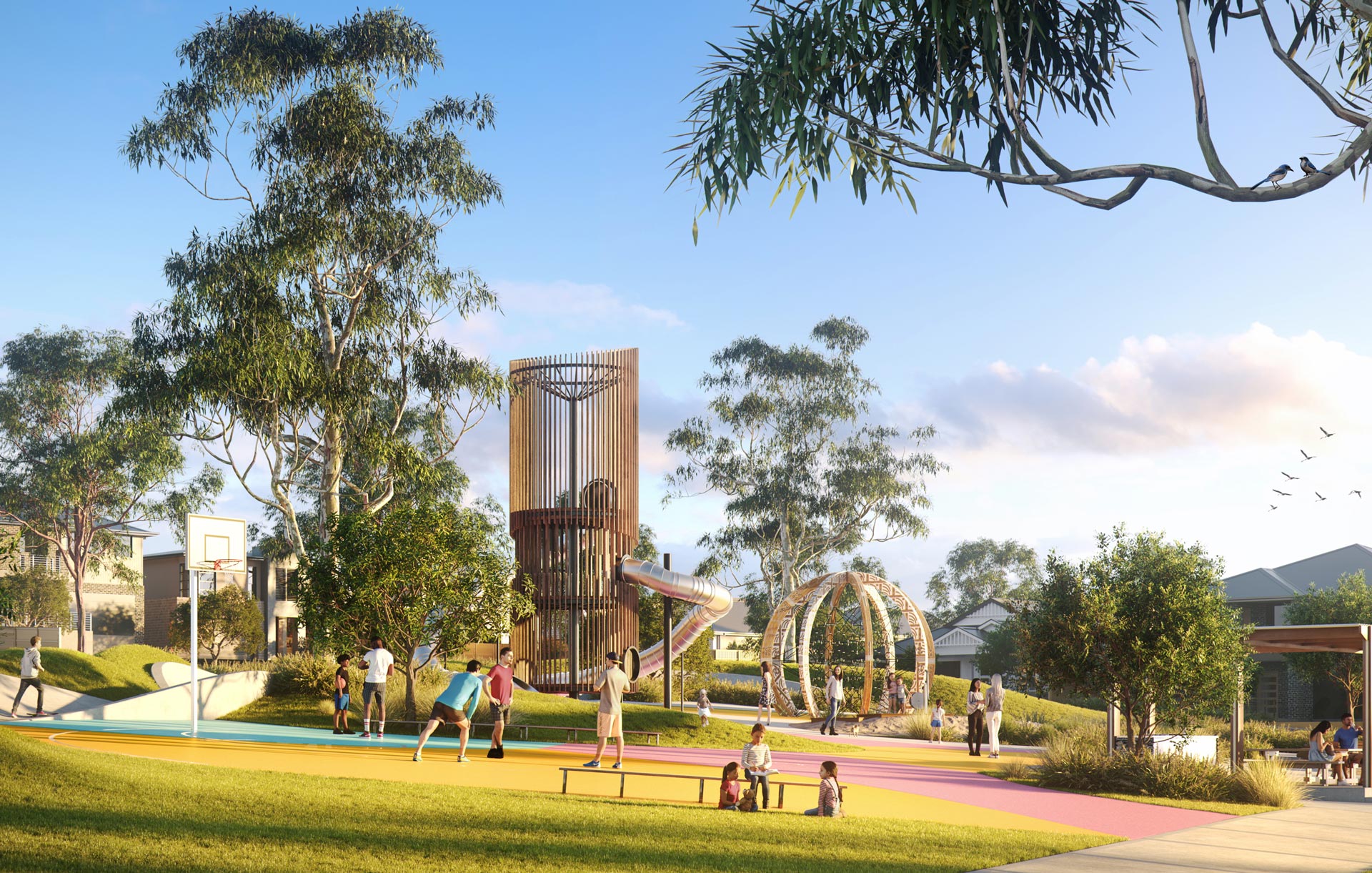 Highfields Drouin community render